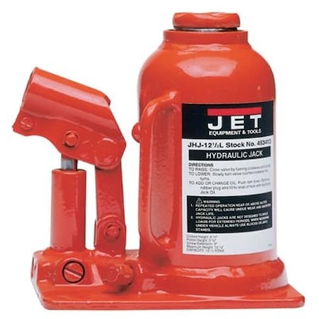 Jet Jet 825-453312 12-1-2T Cap. Hydraulic Jack Ind. Heavy 825-453312